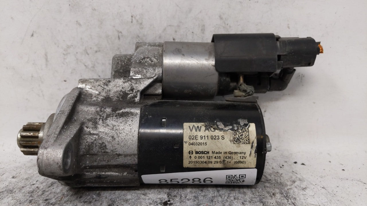 2015-2017 Audi A3 Car Starter Motor Solenoid OEM P/N:02E 911 023 S 02M 911 024 R Fits OEM Used Auto Parts - Oemusedautoparts