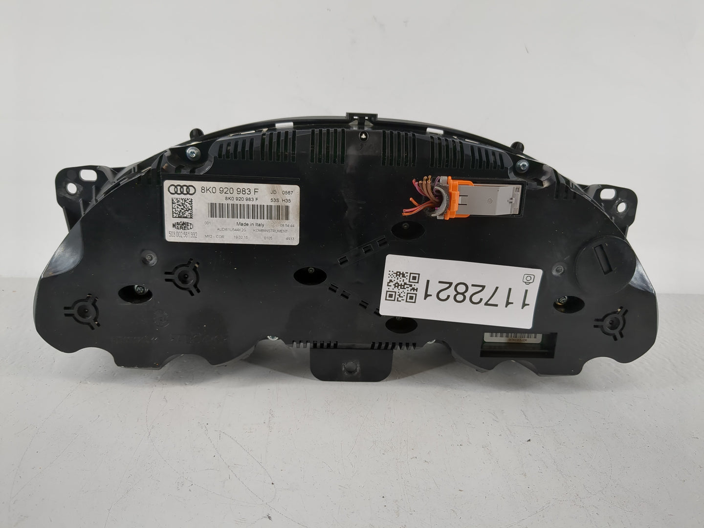 2013-2016 Audi A4 Instrument Cluster Speedometer Gauges P/N:8K0 920 983 Fits Fits 2013 2014 2015 2016 OEM Used Auto Parts - 