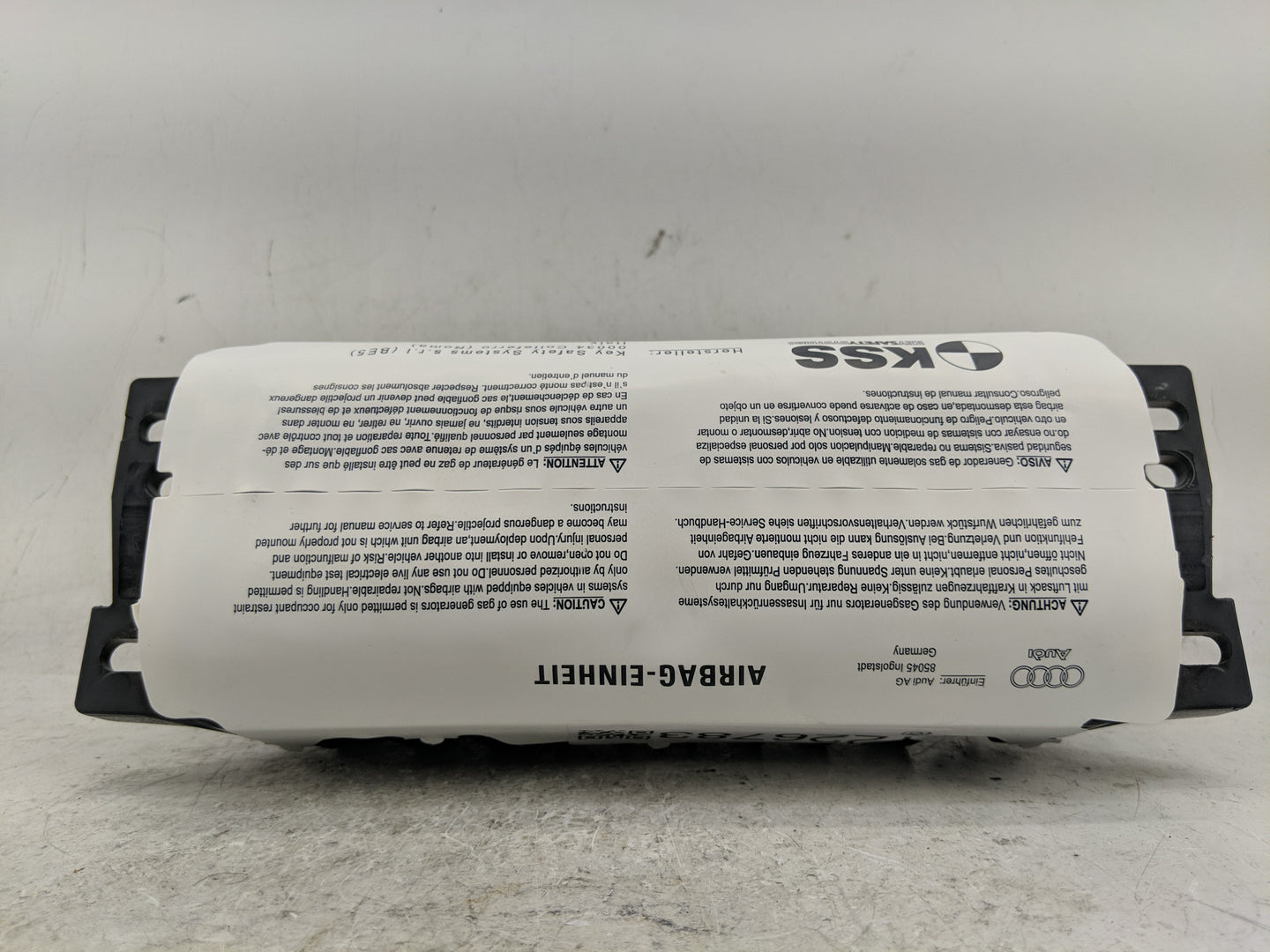 2013-2016 Audi A4 Driver Curtain Air Bag Oem - Oemusedautoparts1.com