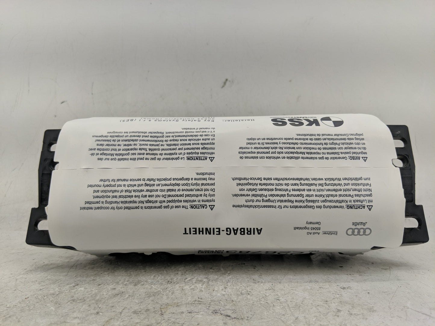 2013-2016 Audi A4 Driver Curtain Air Bag Oem - Oemusedautoparts1.com