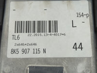 2015 Audi A4 PCM Engine Control Computer ECU ECM PCU OEM P/N:8K5907115N Fits OEM Used Auto Parts - Oemusedautoparts1.com
