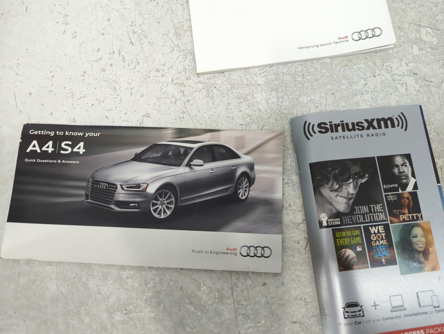 2015 Audi A4 Owners Manual Book Guide P/N:152.561.8K0.23 OEM Used Auto Parts - Oemusedautoparts1.com