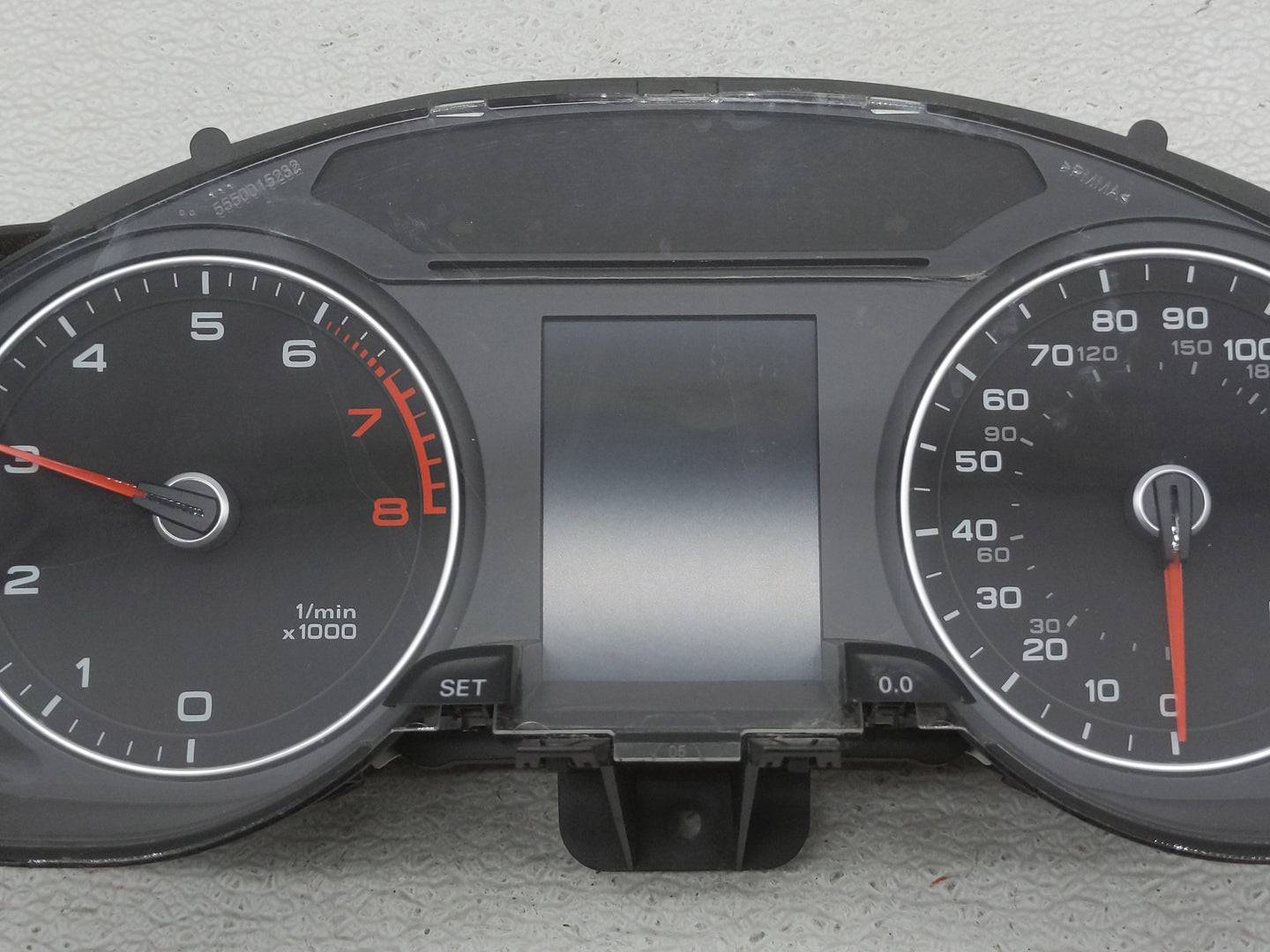 2015-2016 Audi A4 Instrument Cluster Speedometer Gauges P/N:8K0 920 983 F Fits Fits 2015 2016 OEM Used Auto Parts - Oemuseda
