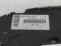 2015-2016 Audi A4 Instrument Cluster Speedometer Gauges P/N:8K0 920 983 F Fits Fits 2015 2016 OEM Used Auto Parts - Oemuseda