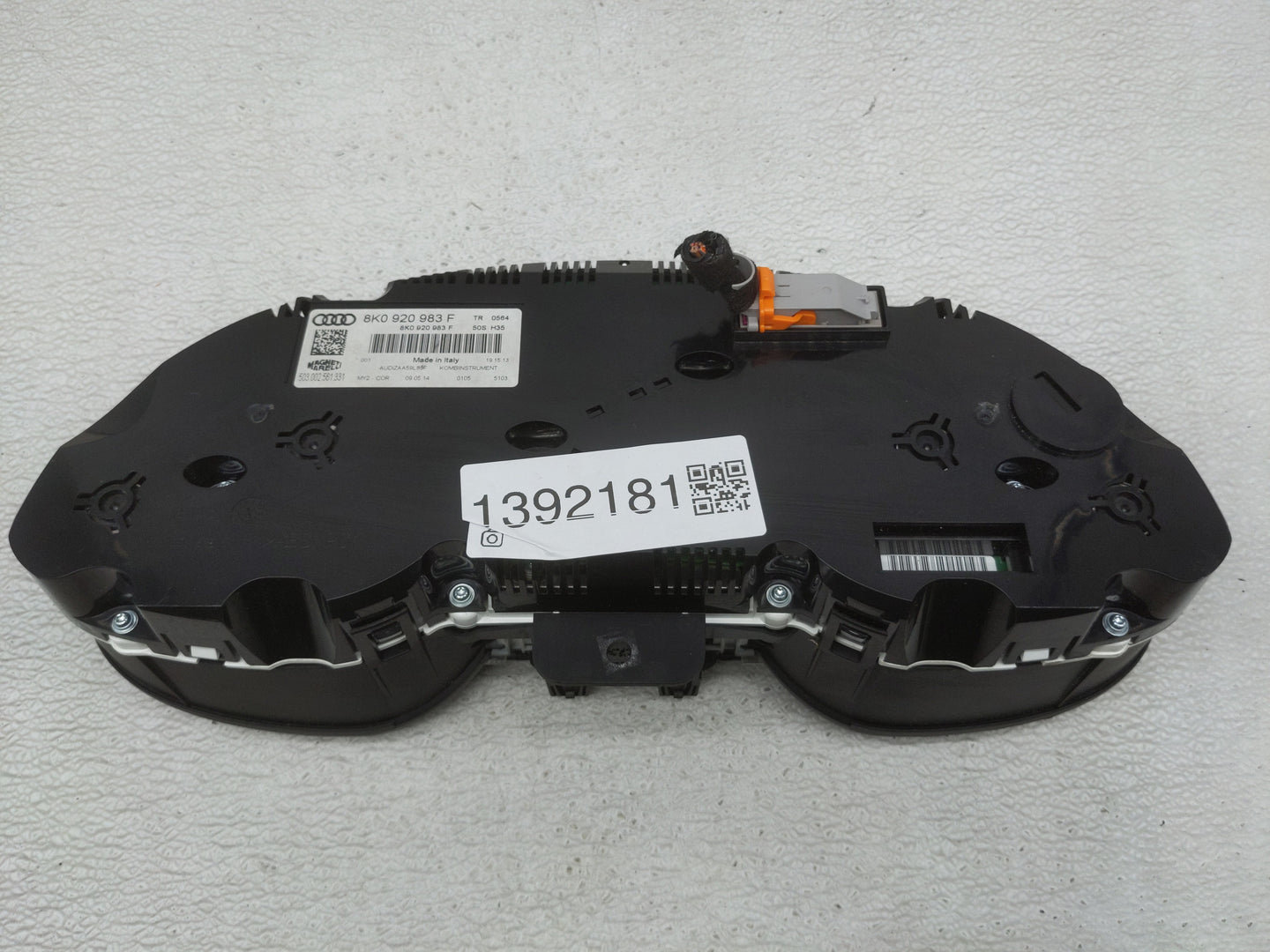 2015-2016 Audi A4 Instrument Cluster Speedometer Gauges P/N:8K0 920 983 F Fits Fits 2015 2016 OEM Used Auto Parts - Oemuseda