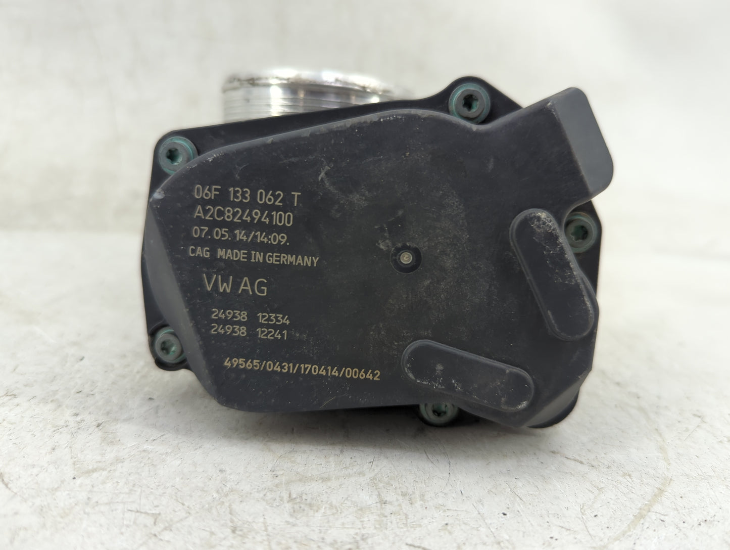 2005-2016 Audi A4 Throttle Body P/N:A2C82494100 06F 133 062 T Fits OEM Used Auto Parts - Oemusedautoparts1.com