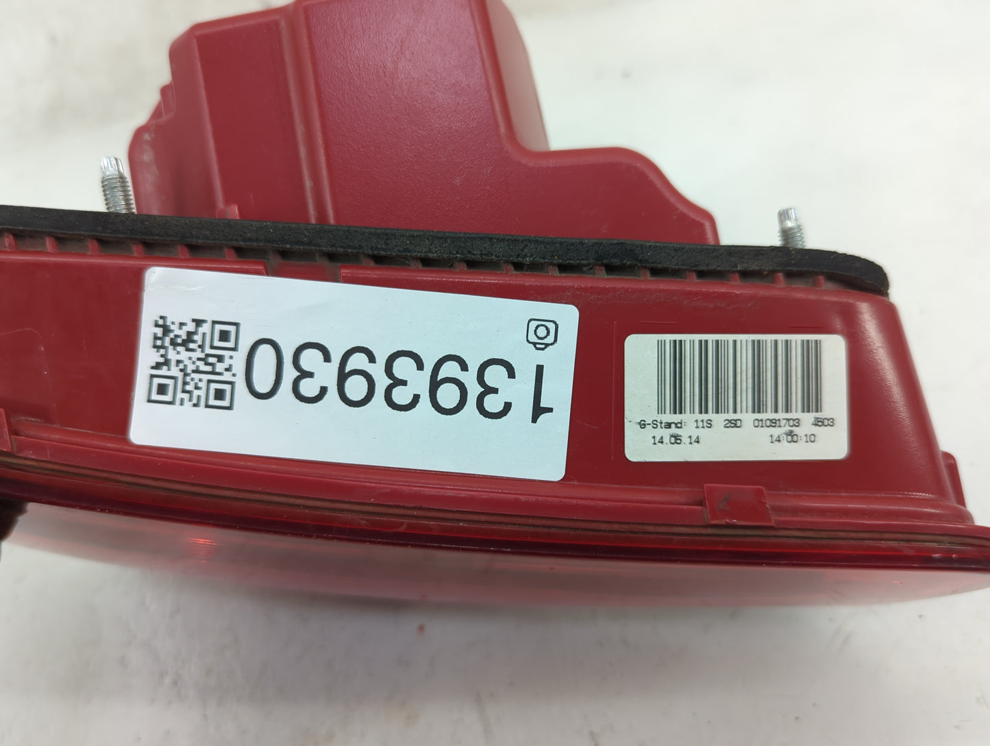 2013-2016 Audi A4 Tail Light Assembly Passenger Right OEM P/N:8K5 945 093 AD Fits Fits 2013 2014 2015 2016 OEM Used Auto Par