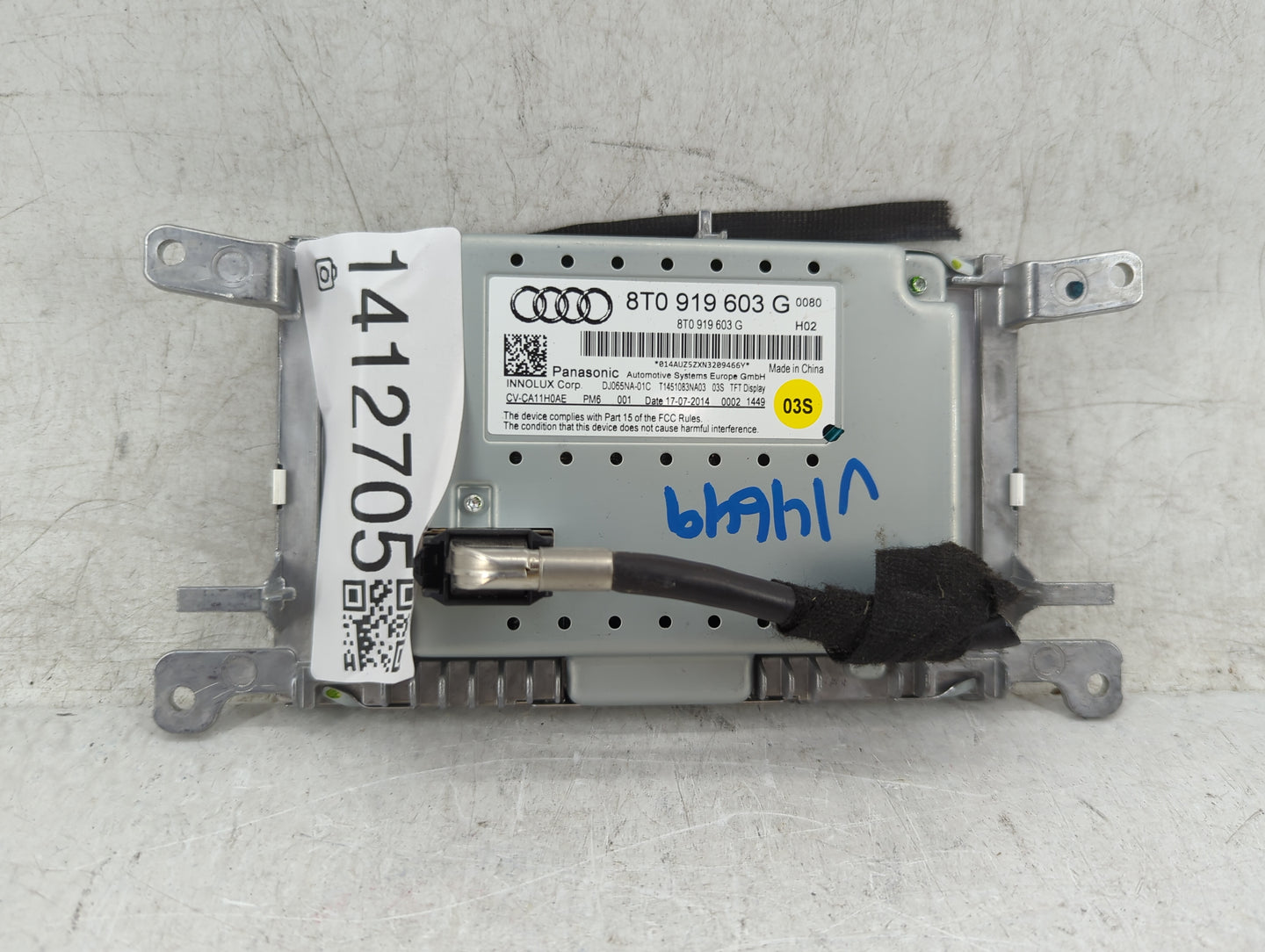 2009-2016 Audi A4 Information Display Screen - Oemusedautoparts1.com