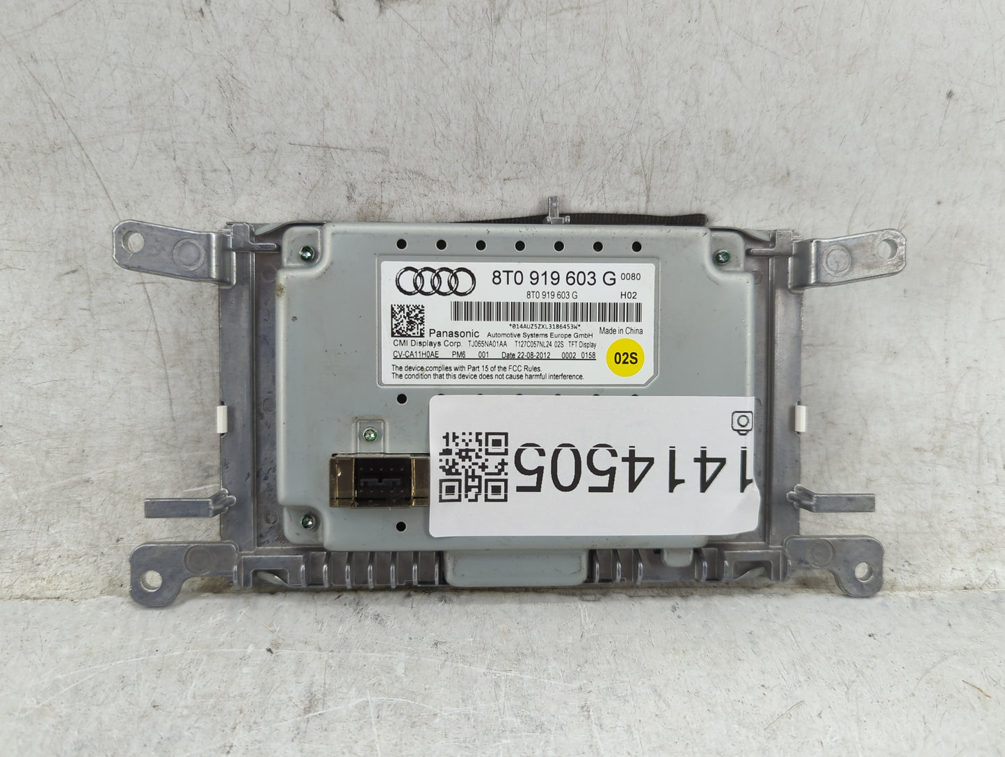 2009-2016 Audi A4 Information Display Screen - Oemusedautoparts1.com