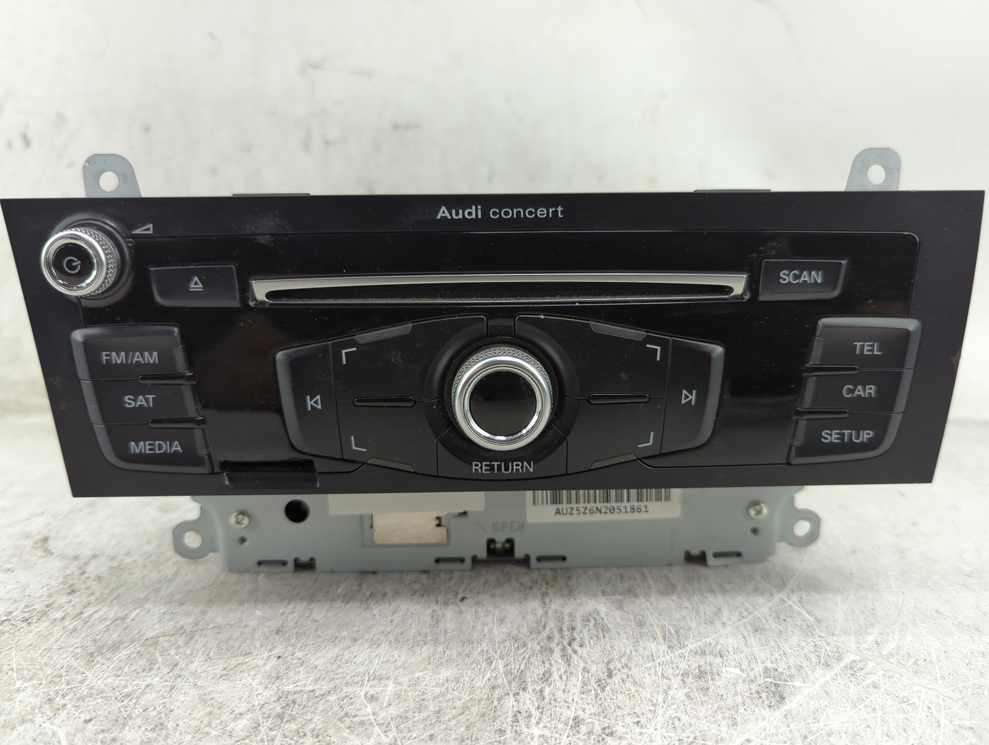 2013-2016 Audi A4 Radio AM FM Cd Player Receiver Replacement P/N:8R1035186Q CQ-JA1265AE Fits Fits 2013 2014 2015 2016 OEM Us