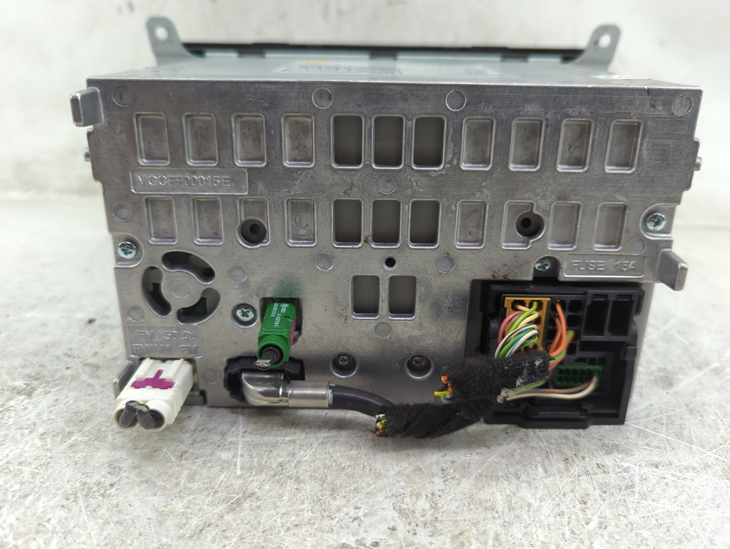 2013-2016 Audi A4 Radio AM FM Cd Player Receiver Replacement P/N:8R1035186Q CQ-JA1265AE Fits Fits 2013 2014 2015 2016 OEM Us