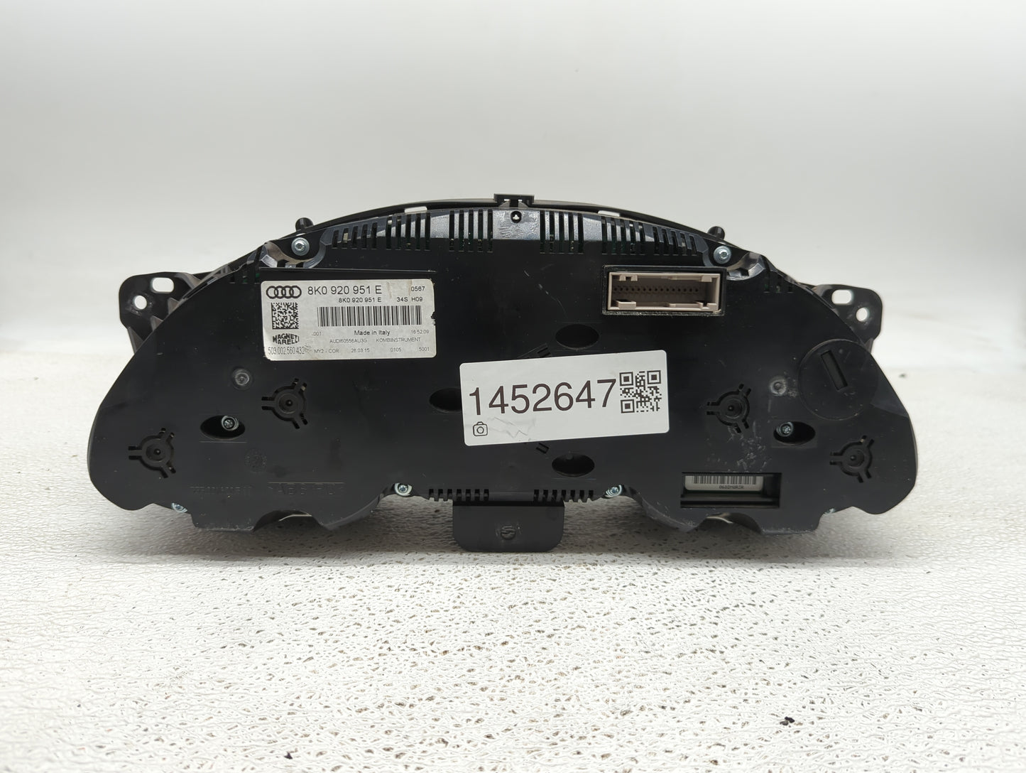 2013-2016 Audi A4 Instrument Cluster Speedometer Gauges P/N:8K0920951E 503.002.560.432 Miles:103K Fits Fits 2013 2014 2015 2