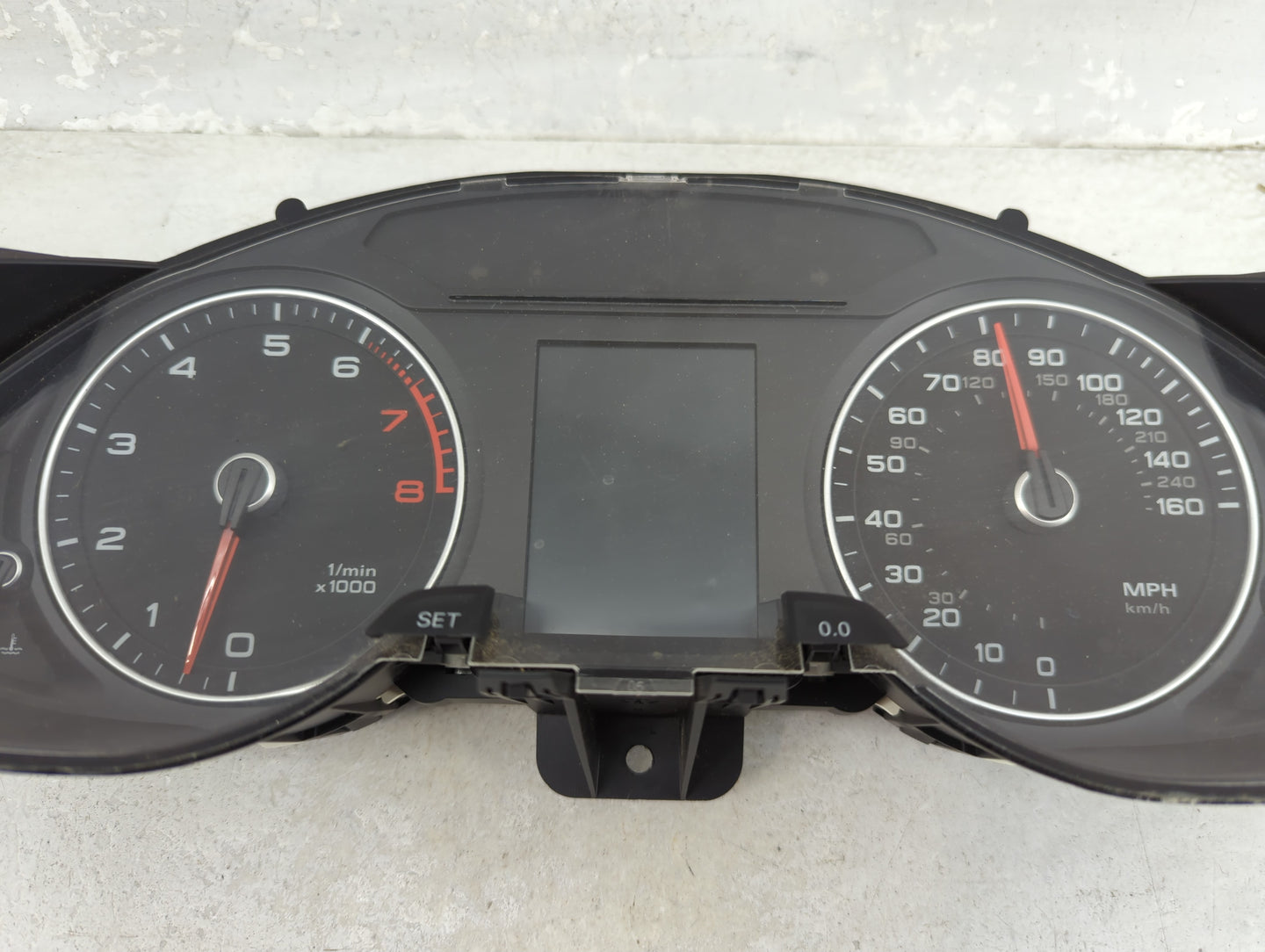 2013-2016 Audi A4 Instrument Cluster Speedometer Gauges P/N:8K0920951E 503002560431 Miles:117K Fits Fits 2013 2014 2015 2016