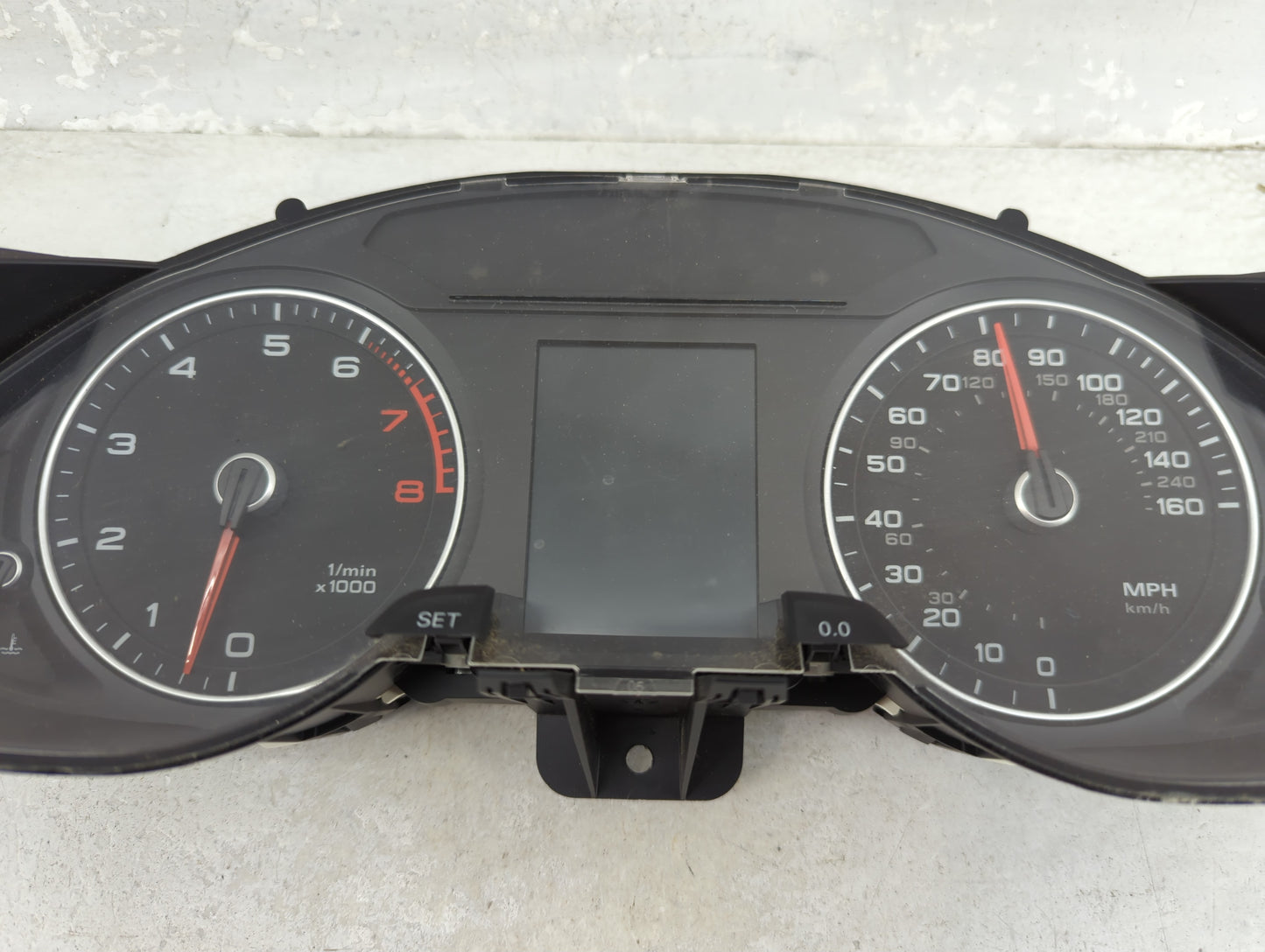 2013-2016 Audi A4 Instrument Cluster Speedometer Gauges P/N:8K0920951E 503002560431 Miles:117K Fits Fits 2013 2014 2015 2016