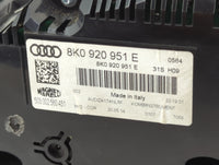 2013-2016 Audi A4 Instrument Cluster Speedometer Gauges P/N:8K0920951E 503002560431 Miles:117K Fits Fits 2013 2014 2015 2016