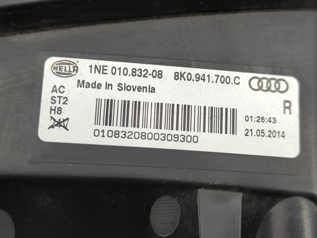 2013-2016 Audi A4 Passenger Right Oem Fog Light Lamp Black 1454473 - Oemusedautoparts1.com