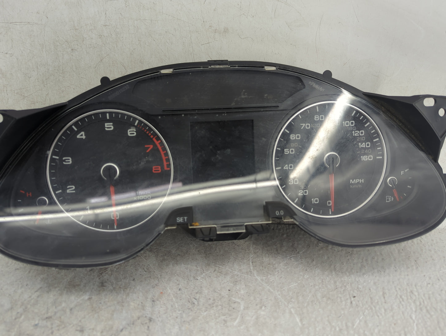 2015 Audi A4 Instrument Cluster Speedometer Gauges P/N:8K0920951E 503002560432, AUDI60566MA3G Miles:120K Fits OEM Used Auto 