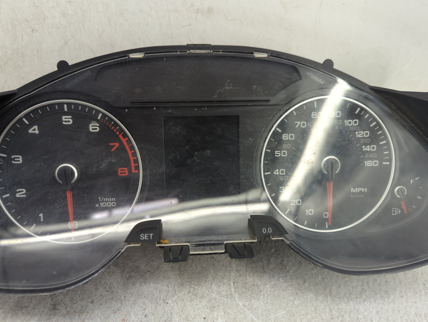 2015 Audi A4 Instrument Cluster Speedometer Gauges P/N:8K0920951E 503002560432, AUDI60566MA3G Miles:120K Fits OEM Used Auto 