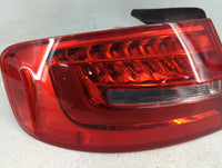 2013-2016 Audi A4 Tail Light Assembly Driver Left OEM P/N:5890 01091603 Fits Fits 2013 2014 2015 2016 OEM Used Auto Parts - 