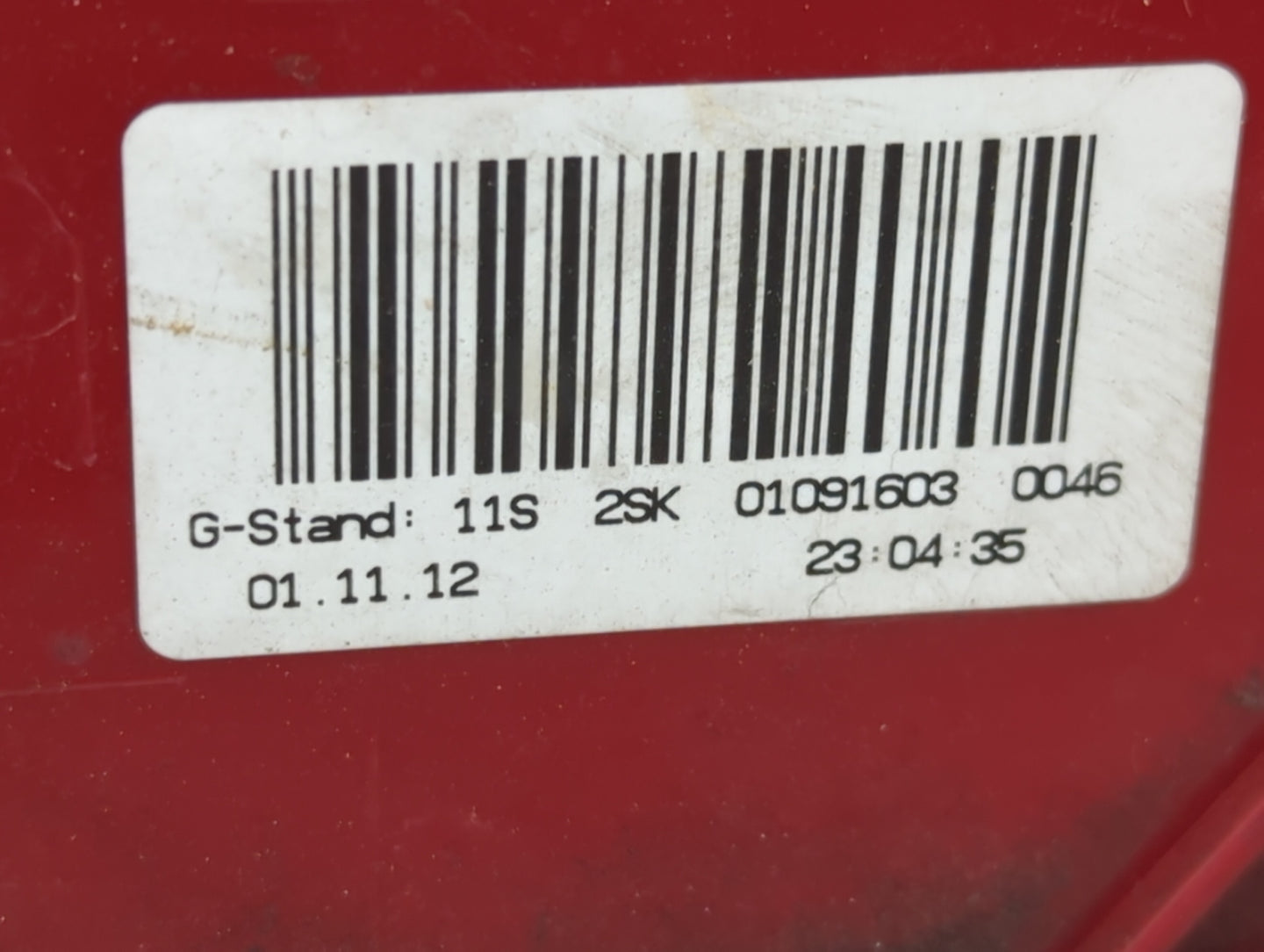 2013-2016 Audi A4 Tail Light Assembly Driver Left OEM P/N:5890 01091603 Fits Fits 2013 2014 2015 2016 OEM Used Auto Parts - 