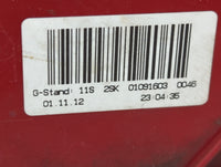 2013-2016 Audi A4 Tail Light Assembly Driver Left OEM P/N:5890 01091603 Fits Fits 2013 2014 2015 2016 OEM Used Auto Parts - 