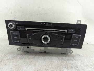 2013-2016 Audi A4 Radio AM FM Cd Player Receiver Replacement P/N:8R1035186Q CQ-JA12E6AE Fits Fits 2013 2014 2015 2016 OEM Us