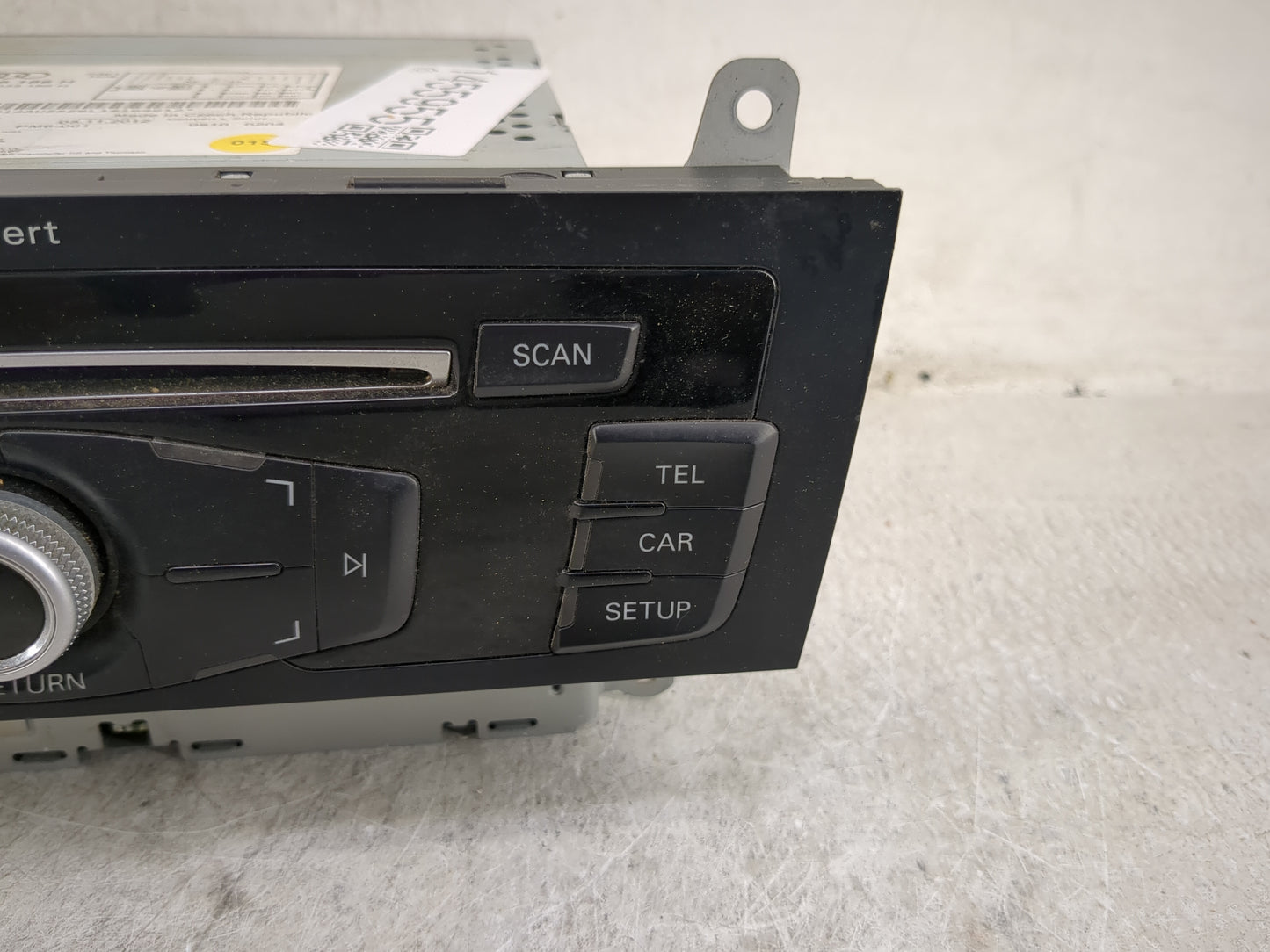 2013-2016 Audi A4 Radio AM FM Cd Player Receiver Replacement P/N:8R1035186Q CQ-JA12E6AE Fits Fits 2013 2014 2015 2016 OEM Us