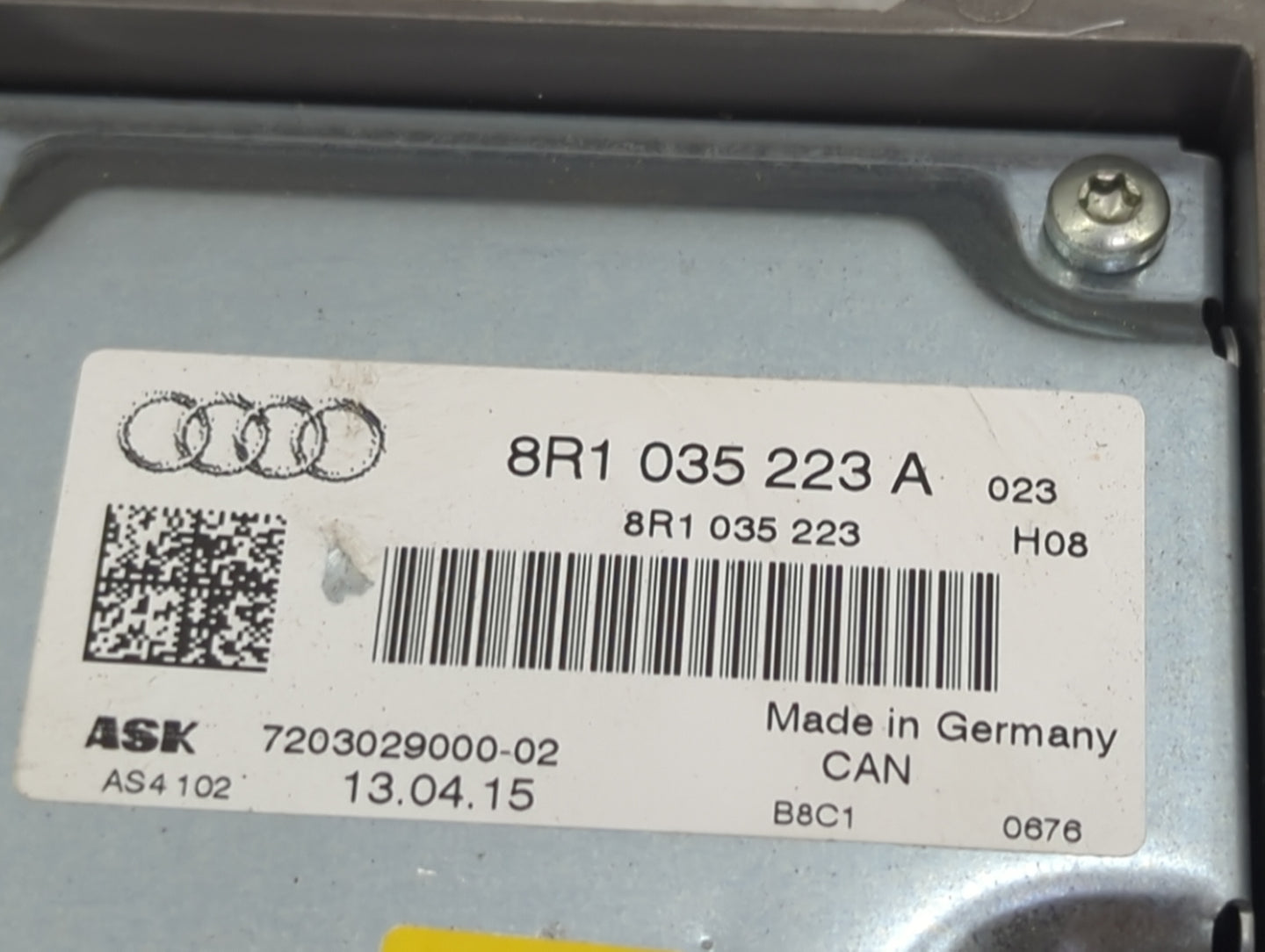 2013-2016 Audi A4 Radio Speaker Amplifier 1456244 - Oemusedautoparts1.com