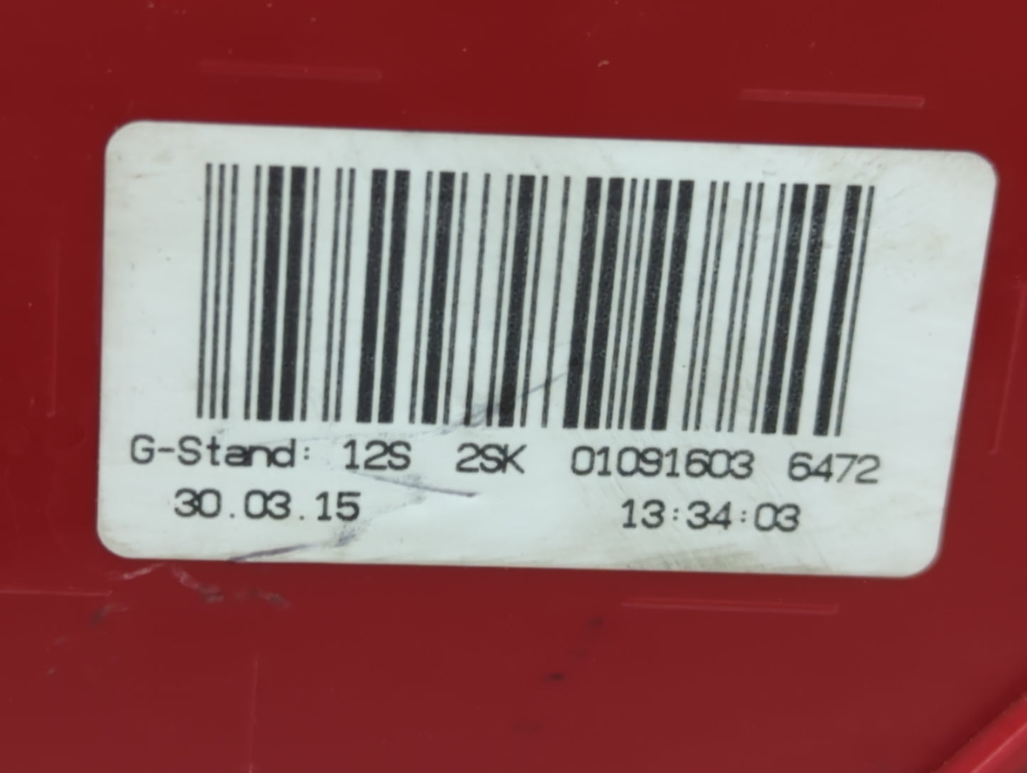 2013-2016 Audi A4 Tail Light Assembly Driver Left OEM P/N:5890 01091603 Fits Fits 2013 2014 2015 2016 OEM Used Auto Parts - 
