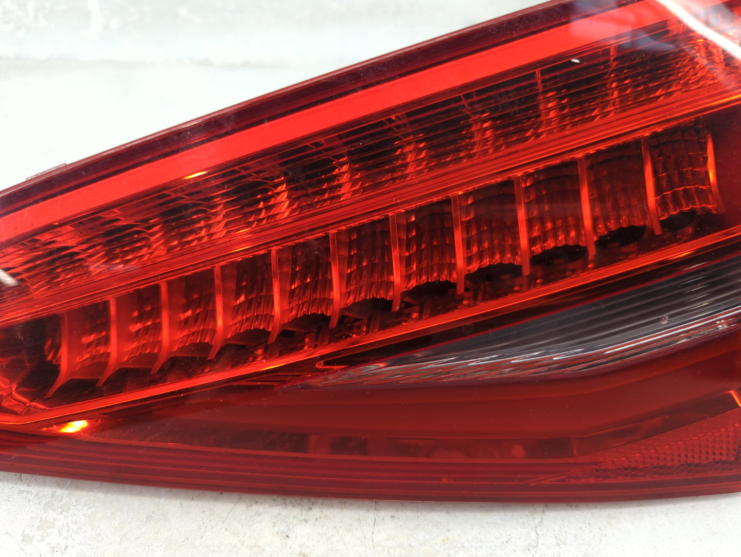 2013-2016 Audi A4 Tail Light Assembly Passenger Right OEM P/N:01091704 Fits Fits 2013 2014 2015 2016 OEM Used Auto Parts - O