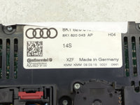 2013-2016 Audi A4 Climate Control Module Temperature AC/Heater Replacement Fits Fits 2013 2014 2015 2016 2017 OEM Used Auto 