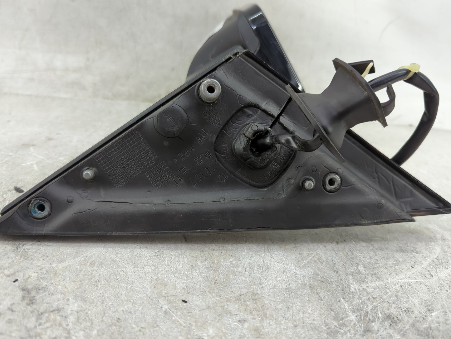 2010-2016 Audi A4 Driver Side View Mirror - Left Door Mirror OEM Used - Oemusedautoparts1.com