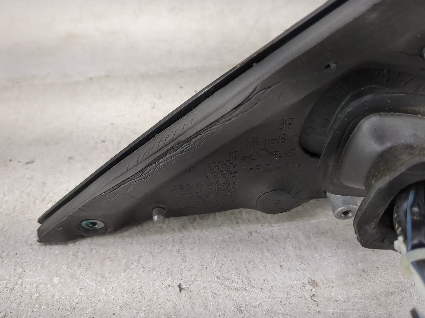2010-2016 Audi A4 Passenger Side View Mirror - Right Door Mirror OEM Used - Oemusedautoparts1.com