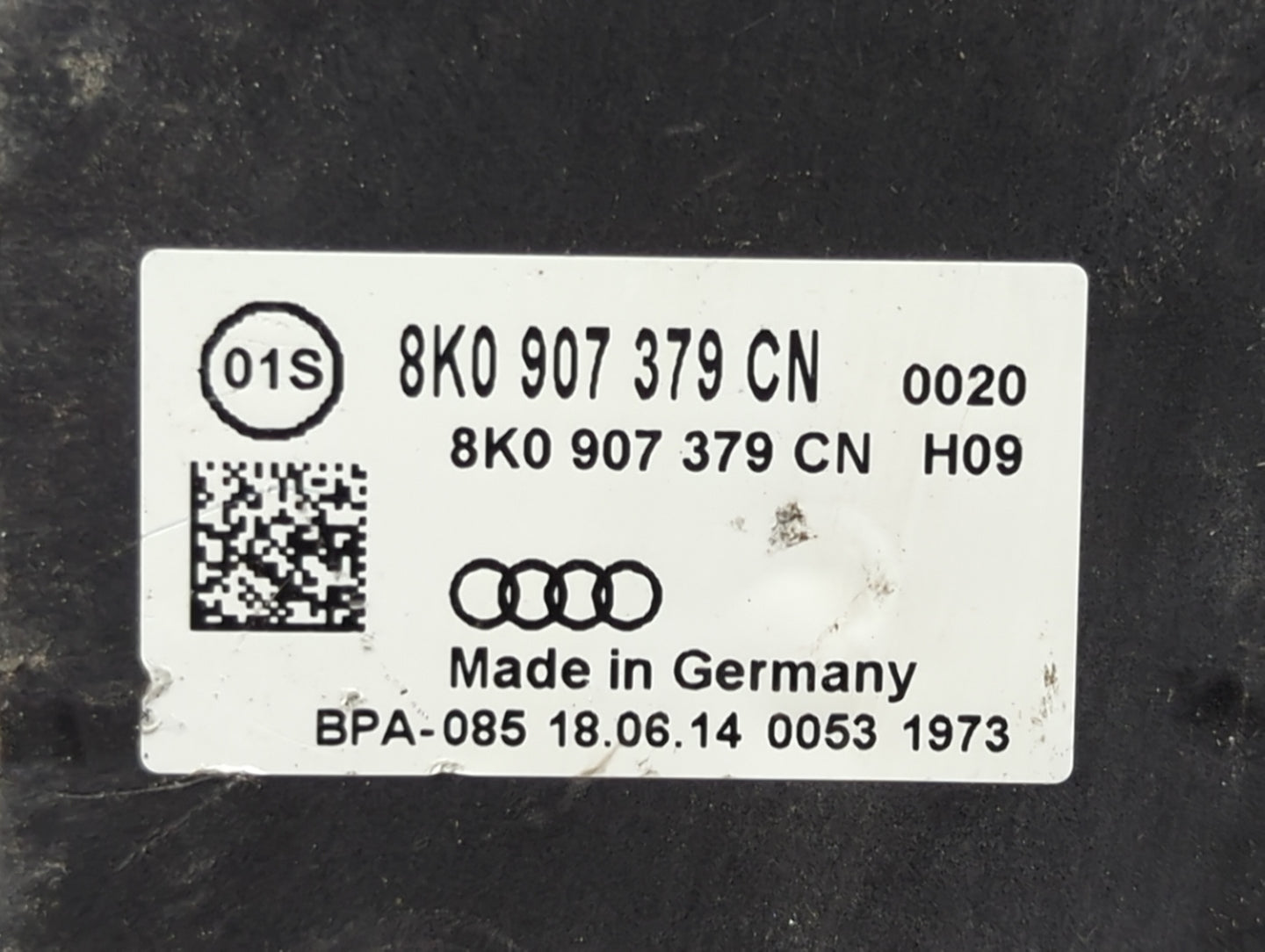 2014-2016 Audi A4 ABS Pump Control Module Replacement P/N:8K0 907 379 CN Fits Fits 2014 2015 2016 OEM Used Auto Parts - Oemu
