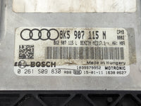 2015 Audi A4 PCM Engine Control Computer ECU ECM PCU OEM P/N:8K5907115N 8K2907115L, 0261S09830 Fits OEM Used Auto Parts - Oe
