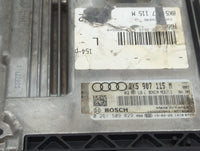 2015 Audi A4 PCM Engine Control Computer ECU ECM PCU OEM P/N:8K5907115M 8K2907115L, 0261S09829 Fits OEM Used Auto Parts - Oe