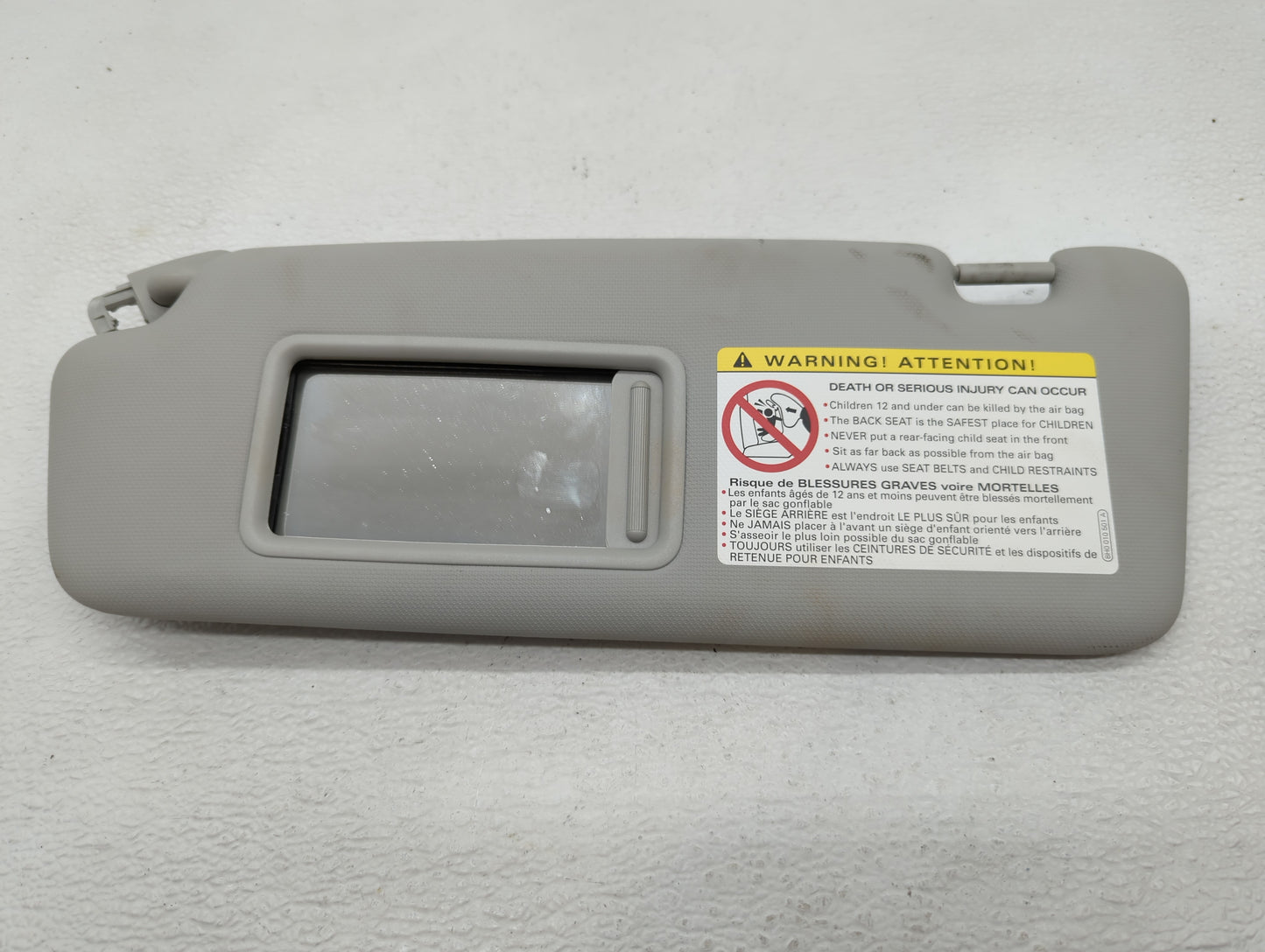 2013-2016 Audi A4 Sun Visor Shade Replacement Driver Left Mirror Fits Fits 2013 2014 2015 2016 OEM Used Auto Parts - Oemused
