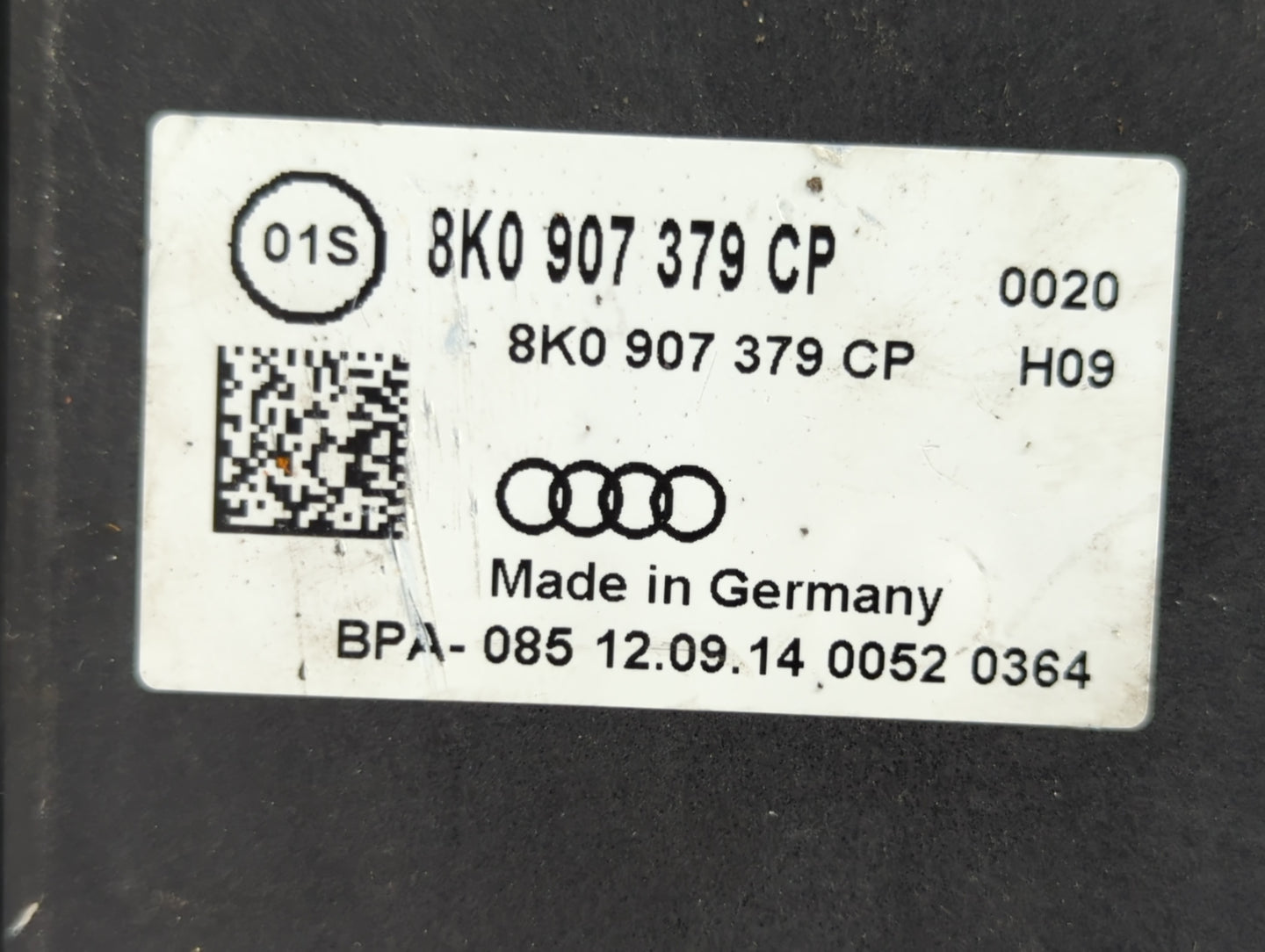 2014-2016 Audi A4 ABS Pump Control Module Replacement P/N:8K0 907 379 CP Fits Fits 2014 2015 2016 2017 OEM Used Auto Parts -