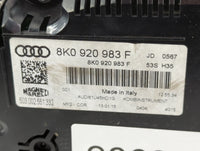 2013-2016 Audi A4 Instrument Cluster Speedometer Gauges P/N:8K0 920 983 F Fits Fits 2013 2014 2015 2016 OEM Used Auto Parts 