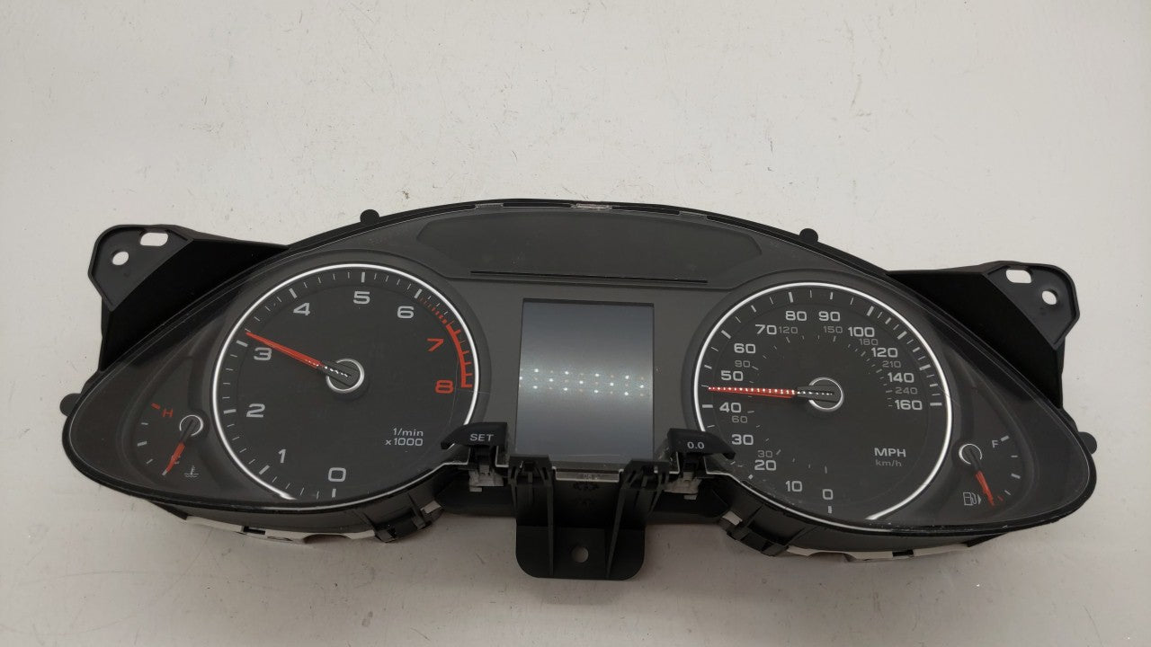 2013-2016 Audi A4 Quattro Instrument Cluster Speedometer Gauges P/N:8K0920951E 8K0 920 951 E Fits Fits 2013 2014 2015 2016 O