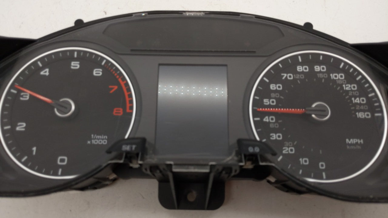 2013-2016 Audi A4 Quattro Instrument Cluster Speedometer Gauges P/N:8K0920951E 8K0 920 951 E Fits Fits 2013 2014 2015 2016 O