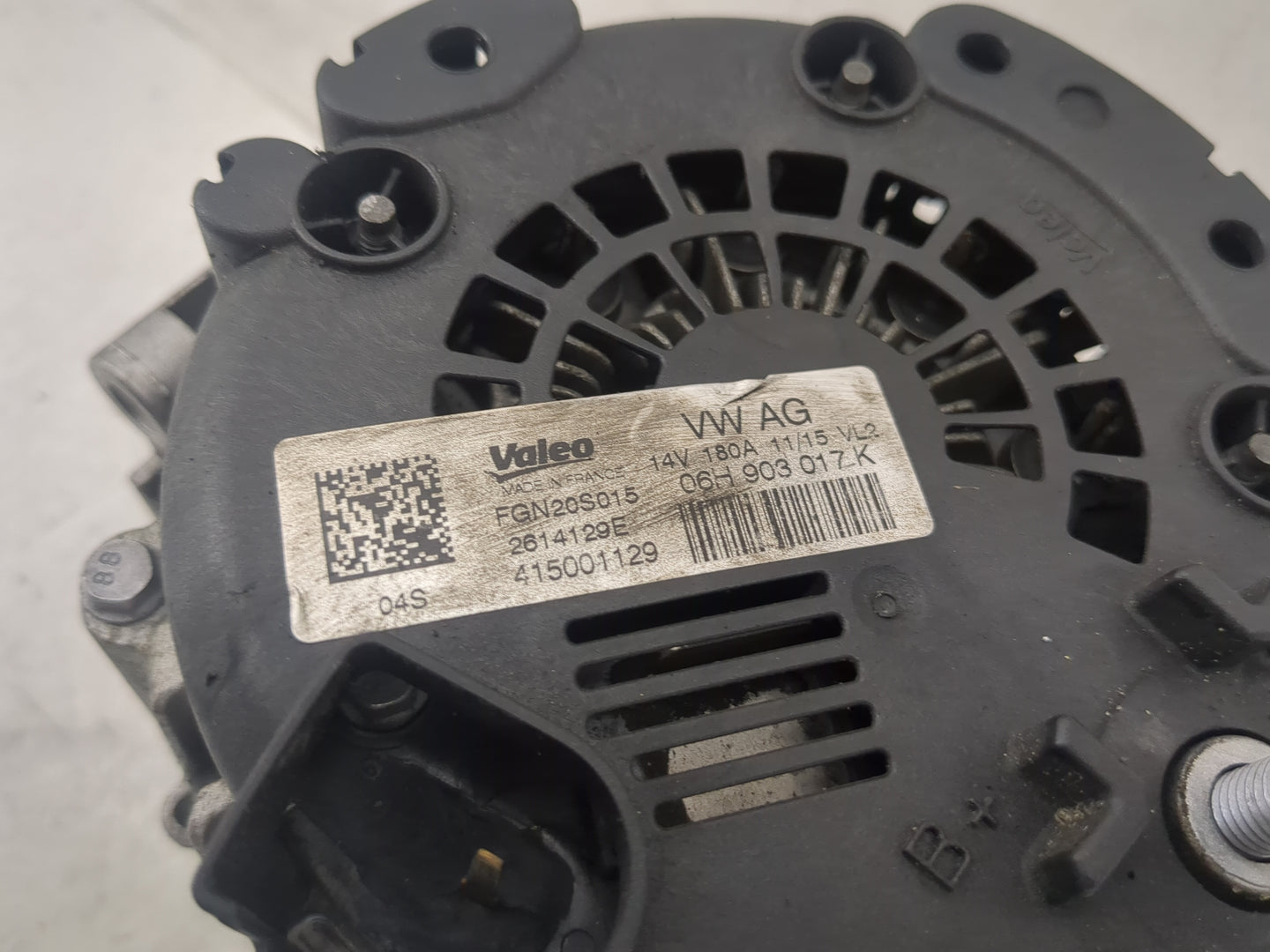 2013-2017 Audi A5 Alternator Replacement Generator Charging Assembly Engine OEM P/N:415001129 2614129E Fits OEM Used Auto Pa