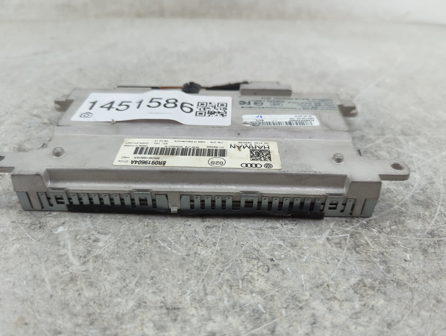 2015 Audi A5 Information Display Screen - Oemusedautoparts1.com