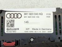 2014-2017 Audi A5 Climate Control Module Temperature AC/Heater Replacement P/N:8K1 820 043 AQ Fits Fits 2013 2014 2015 2016 