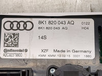 2014-2017 Audi A5 Climate Control Module Temperature AC/Heater Replacement P/N:8K1 820 043 AQ Fits Fits 2013 2014 2015 2016 
