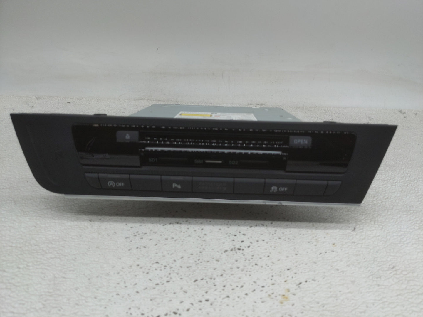 2012-2015 Audi A6 Radio AM FM Cd Player Receiver Replacement P/N:4G0035746G Fits Fits 2012 2013 2014 2015 2016 2017 OEM Used