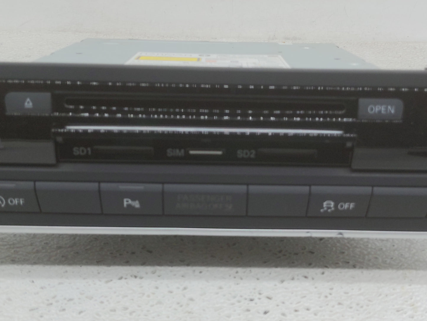 2012-2015 Audi A6 Radio AM FM Cd Player Receiver Replacement P/N:4G0035746G Fits Fits 2012 2013 2014 2015 2016 2017 OEM Used