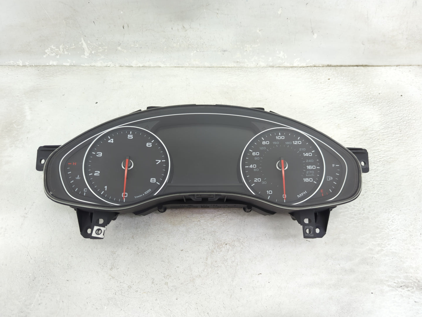 2014-2015 Audi A6 Instrument Cluster Speedometer Gauges P/N:4G8920984K 0263672217 Miles:16K Fits Fits 2014 2015 OEM Used Aut