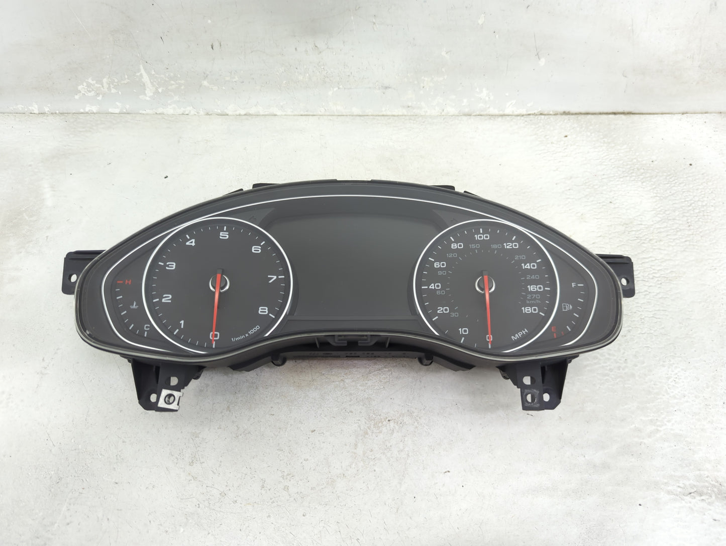 2014-2015 Audi A6 Instrument Cluster Speedometer Gauges P/N:4G8920984K 0263672217 Miles:16K Fits Fits 2014 2015 OEM Used Aut