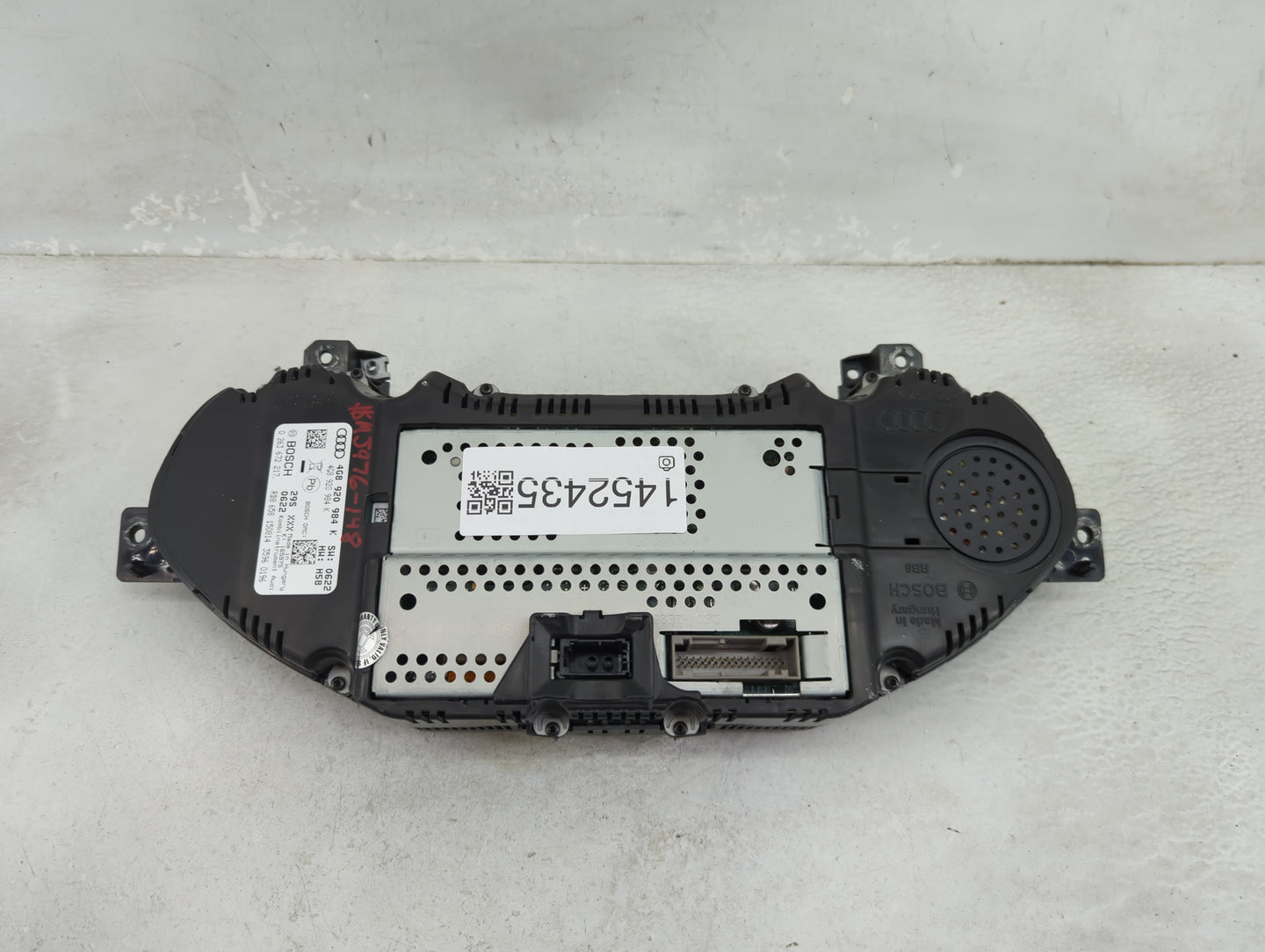 2014-2015 Audi A6 Instrument Cluster Speedometer Gauges P/N:4G8920984K 0263672217 Miles:16K Fits Fits 2014 2015 OEM Used Aut